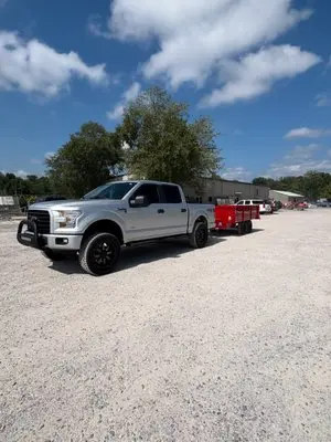 KB's truck and trailer ready to roll